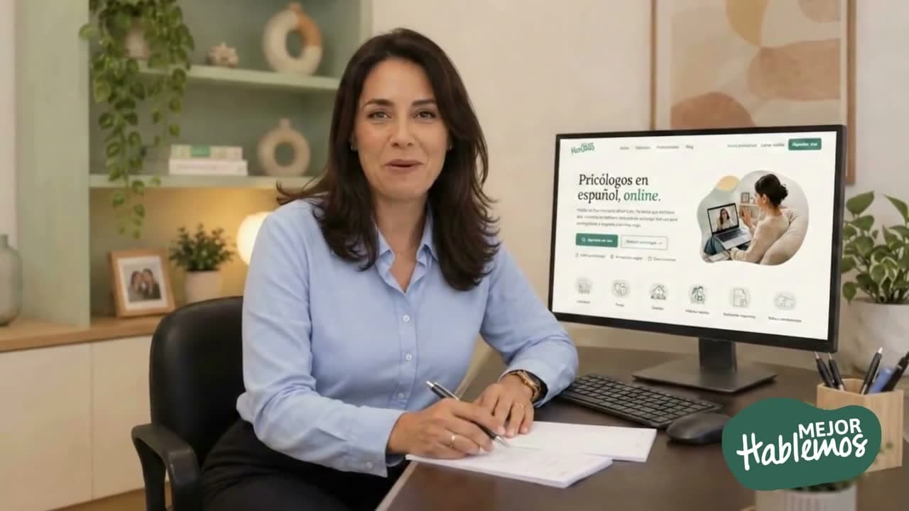 Presentación de Mejor Hablemos: psicólogos en español, online