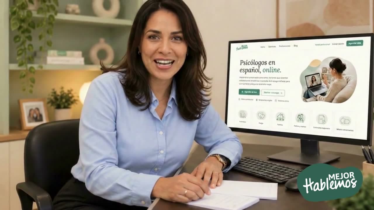 Presentación de Mejor Hablemos: terapia de pareja online en español